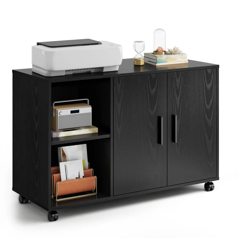 GALAXHERO Office Storage Cabinet With Doors Shelves