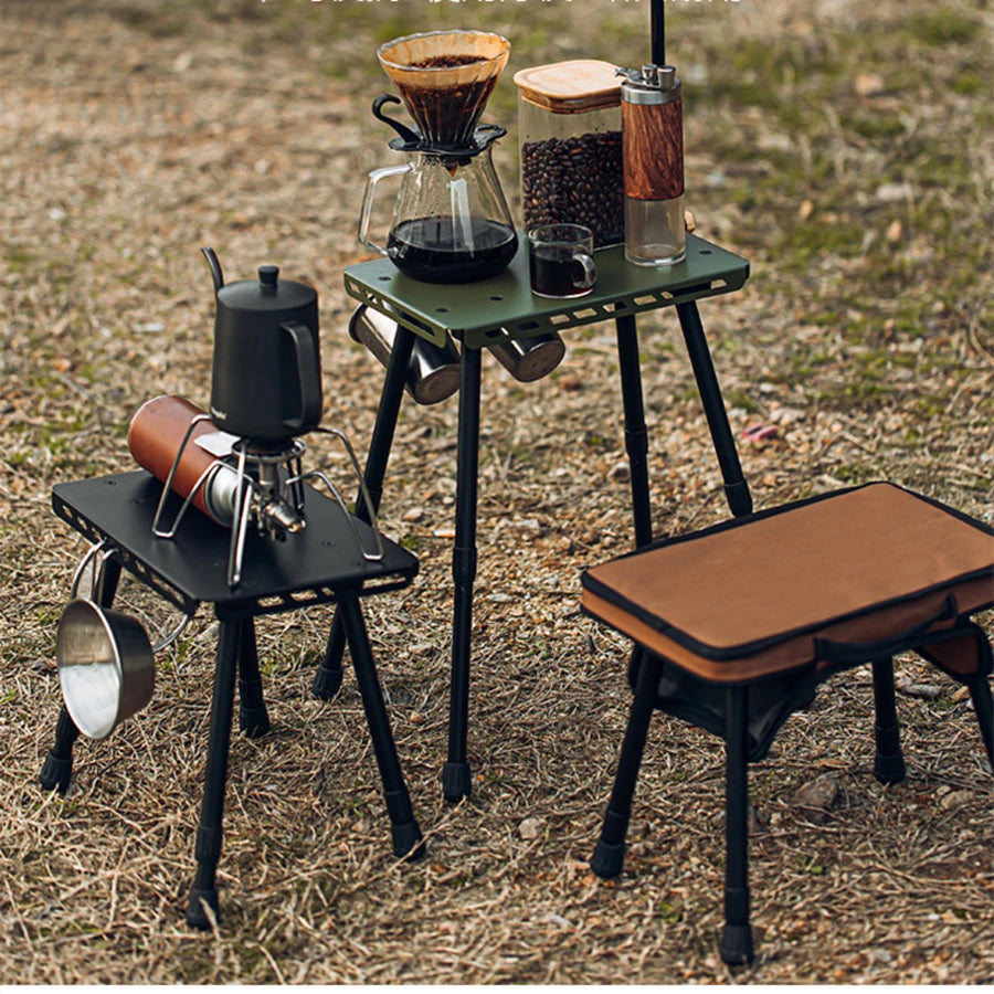 Choice Outdoor Dual Use Table And Chair Liftable Stool