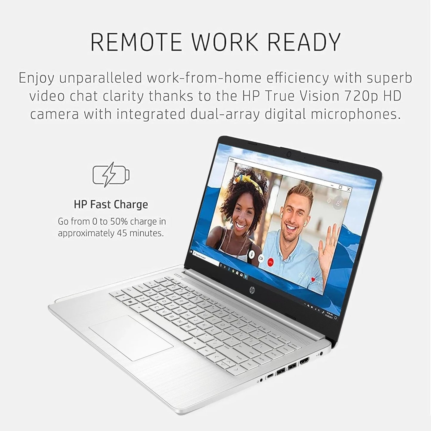 HP Newest Business Laptop with Intel Celeron and Office 365