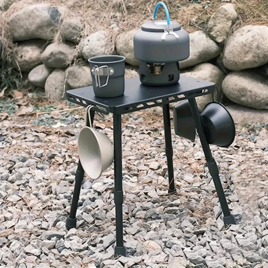 Choice Outdoor Dual Use Table And Chair Liftable Stool