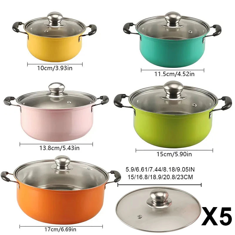 Stainless Steel Cookware Set for Effortless Cooking and Gifting