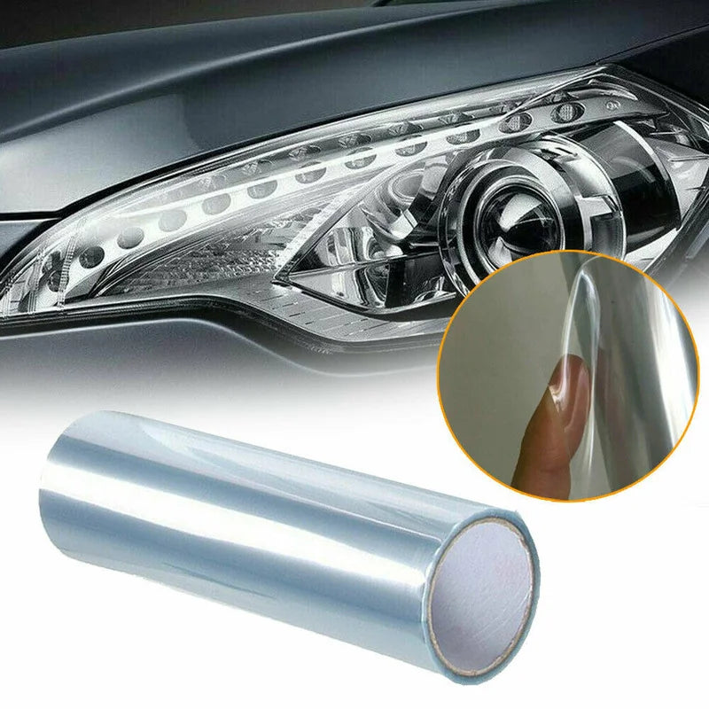 30x120cm Clear Light Covering Film Car Tint Headlight Taillight Fog Light Rear Lamp Vinyl Sticker
