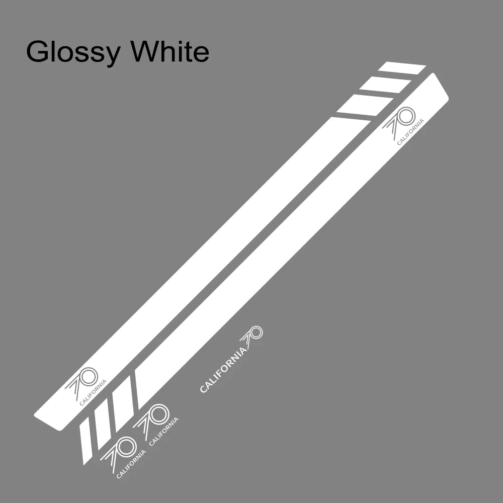 Car Body Tuning Decor Stickers Side Stripe Decal Auto Exterior Accessories for Volkswagen Multivan T5 T6 California Edition