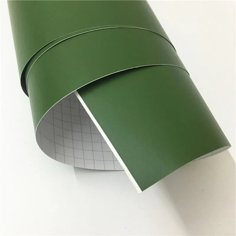 20x30x50 Centimeter Army Green Matte PVC Vinyl Wrap Car Styling Sticker for Motorcycle Bicycle Auto Accessories