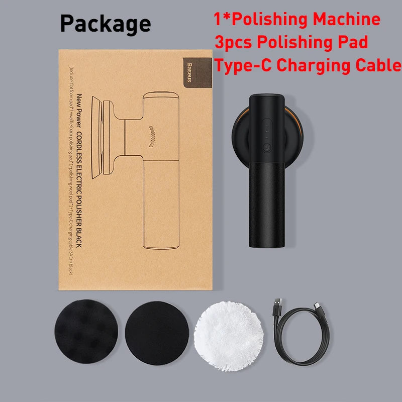 Baseus Wireless Electric Car Polisher Adjustable Speed Tool