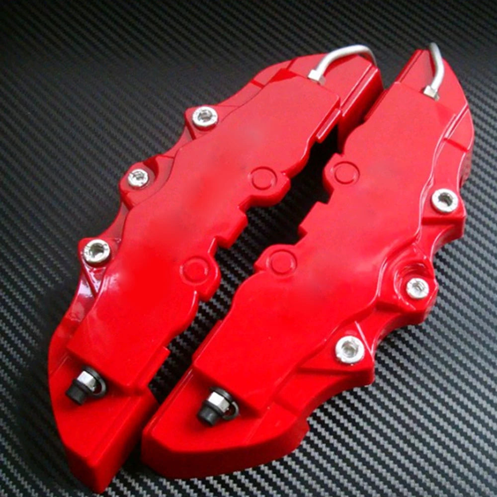 Universal 3D Car Disc Brake Caliper Covers Front Rear Kit
