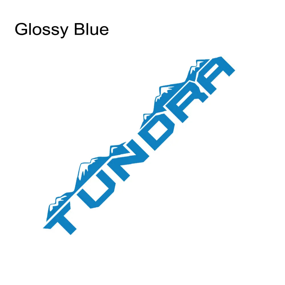 For Toyota Tundra Pickup Rear Tail Sticker Truck Graphics Tailgate Mountain Decor Decal Vinyl Film Cover Auto Tuning Accessories