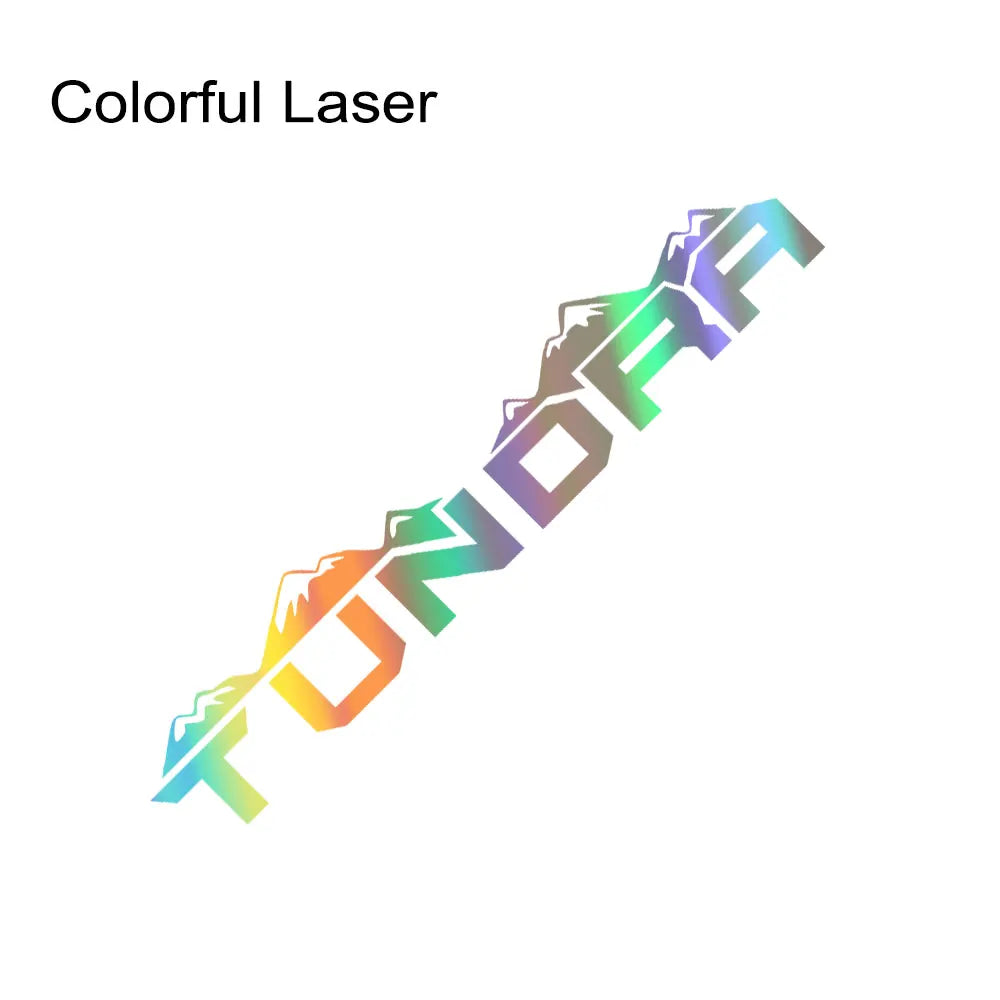 For Toyota Tundra Pickup Rear Tail Sticker Truck Graphics Tailgate Mountain Decor Decal Vinyl Film Cover Auto Tuning Accessories
