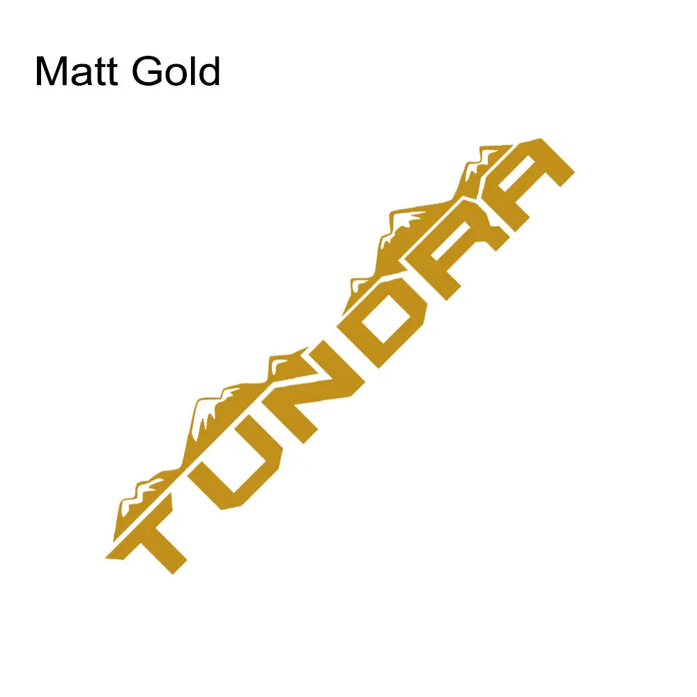 For Toyota Tundra Pickup Rear Tail Sticker Truck Graphics Tailgate Mountain Decor Decal Vinyl Film Cover Auto Tuning Accessories
