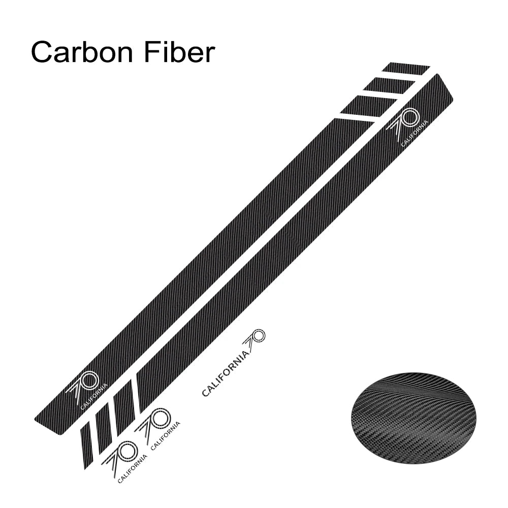 Car Body Tuning Decor Stickers Side Stripe Decal Auto Exterior Accessories for Volkswagen Multivan T5 T6 California Edition