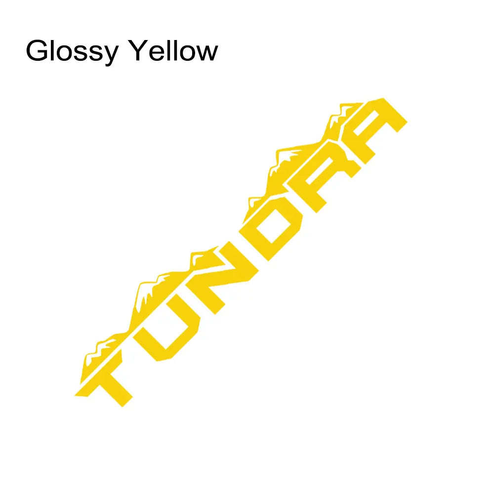 For Toyota Tundra Pickup Rear Tail Sticker Truck Graphics Tailgate Mountain Decor Decal Vinyl Film Cover Auto Tuning Accessories