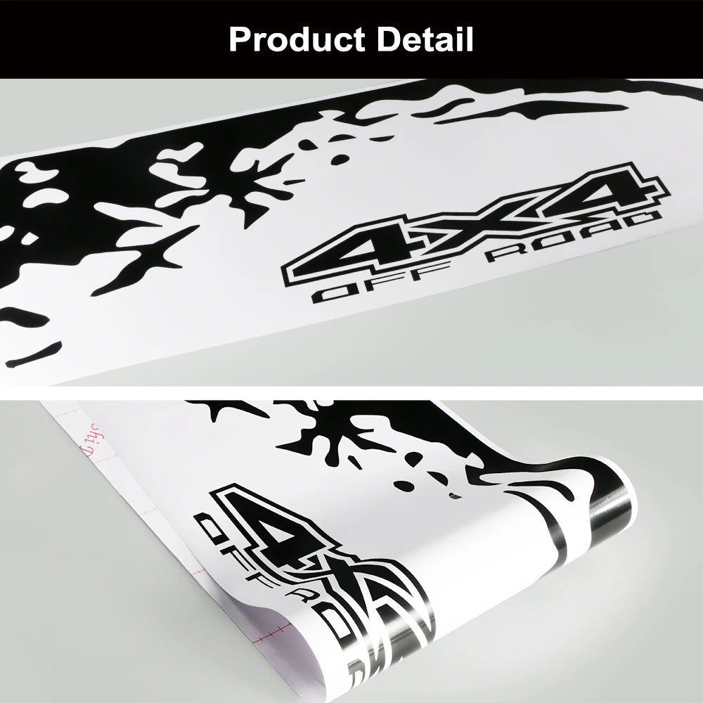 Tail Trunk Car Stickers DIY Vinyl Film Decals Tuning Accessories for Ford Ranger Off-Road Universal Pickup