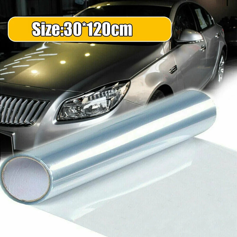 30x120cm Clear Light Covering Film Car Tint Headlight Taillight Fog Light Rear Lamp Vinyl Sticker