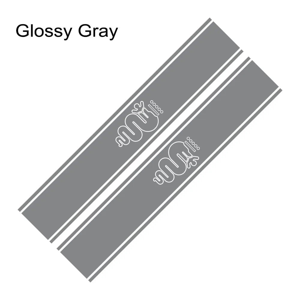 2PCS Car Side Body Stickers Decal For Alfa Romeo Giulia Giulietta 159 156 MITO Stelvio 147 Sportiva Duetto GT Tuning Accessories