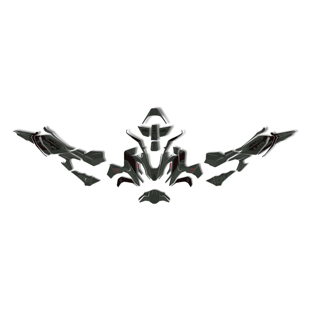 ADV 350 Fairing Protection Graphic Kit Decal Sticker Set