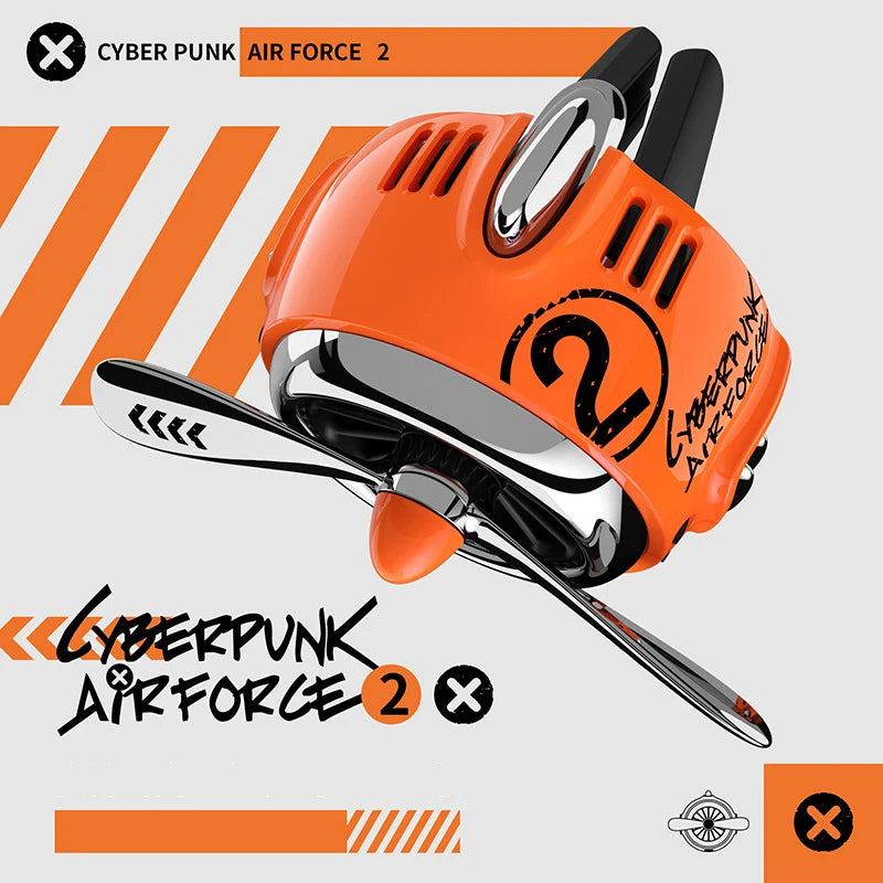 Cyberpunk Propeller Air Freshener for Car Interior Decoration