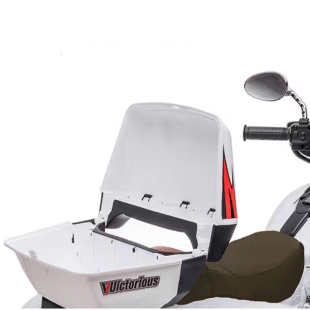 Hign Concerned Kids Electric 12V Two Seat Ride On Motorcycle