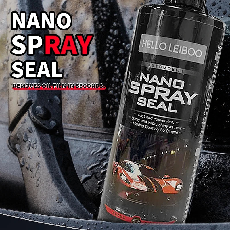 LEIBOO 10H Car Coating 500ML Nano Liquid Glass Plated Crystal Hydrophobic Waterproof Polishing Paint Hardness Car Polish Wax
