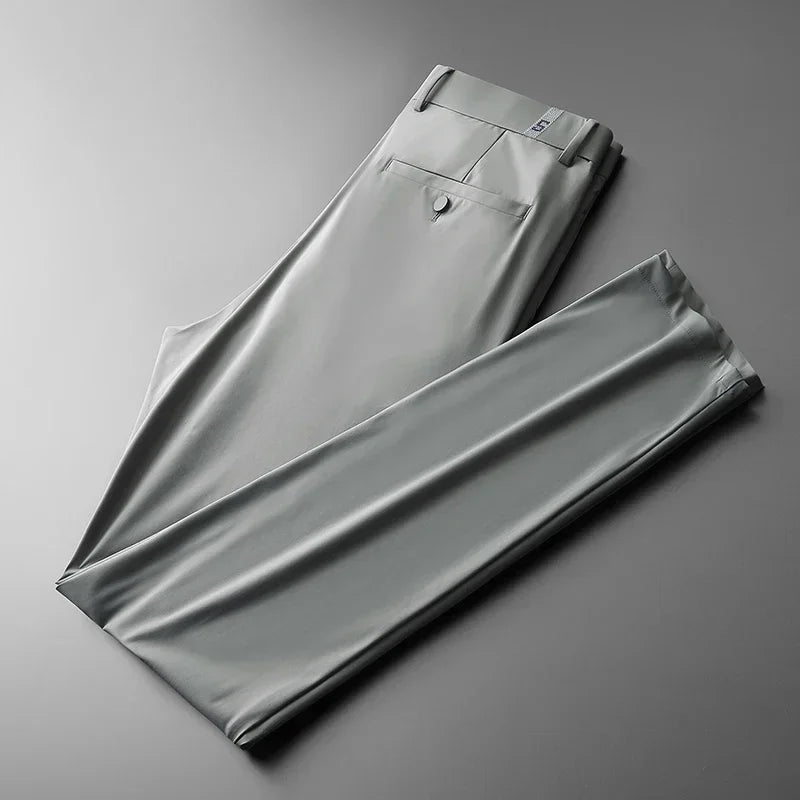 TFETTERS Fashion Ice Silk Casual Pants for Men