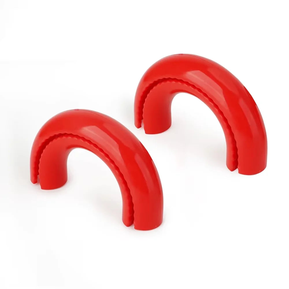Red D-Ring Trailer Hook Covers for Ford F150 Accessories