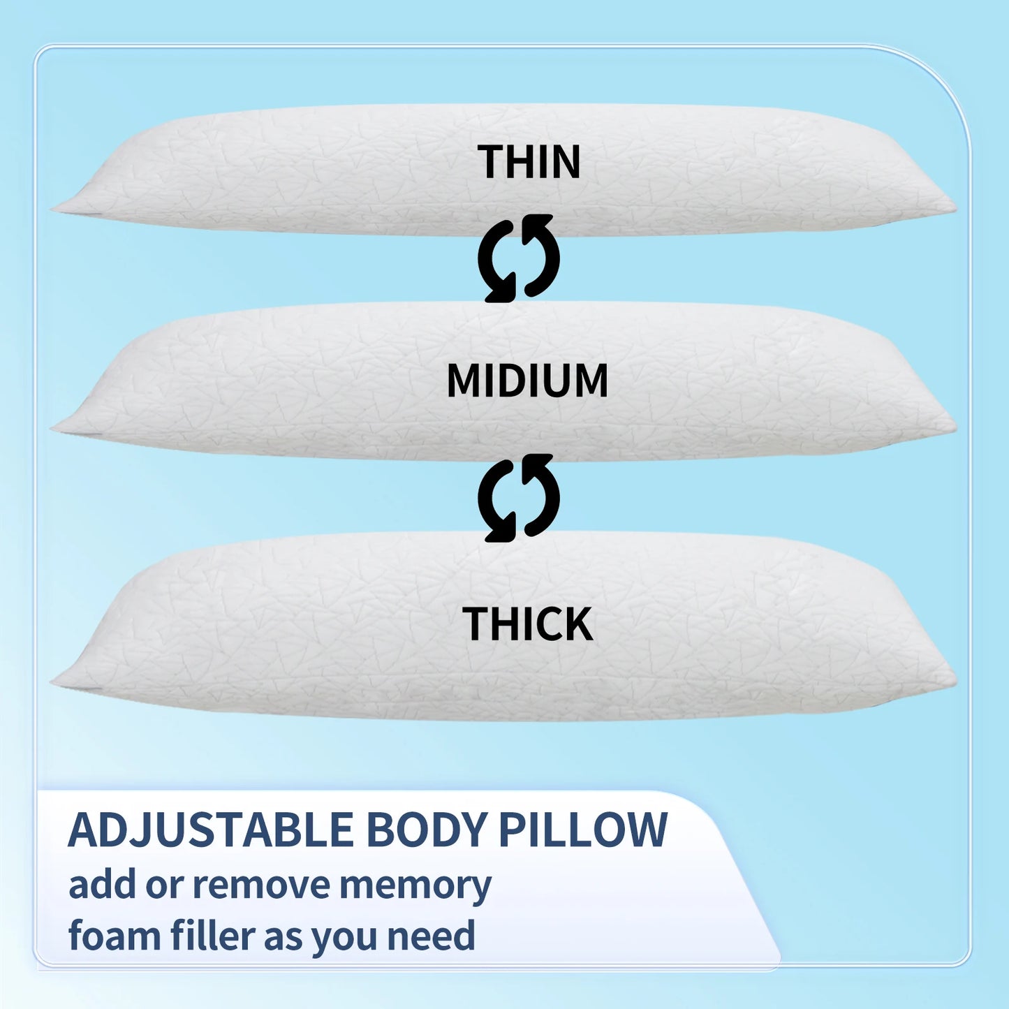 Guangdong Memory Foam Body Pillow For Adults Comfort
