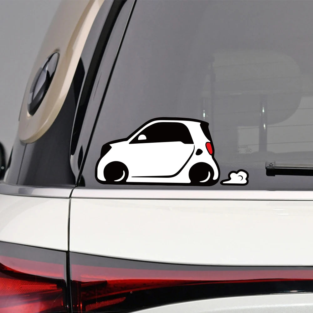 Car Stickers Decal Decoration Vinyl Film Decals for Mercedes Benz Smart Fortwo W453 W451 Racing Auto Styling Accessories