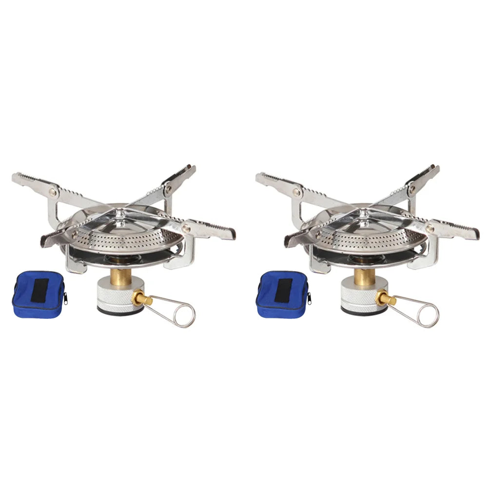 Portable Outdoor Camping Gas Stove with Storage Bag