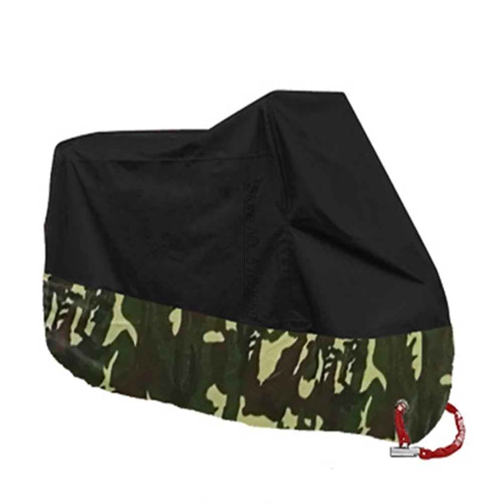 AutoJUSHIDAHAO Universal UV Waterproof Motorcycle Cover