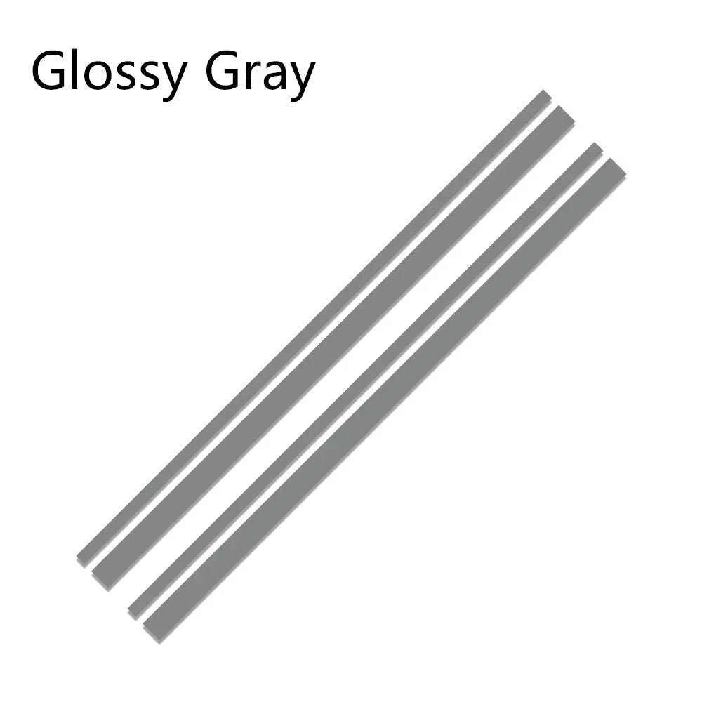 2PCS Universal Car Side Body Waist Line Stickers Auto Accessories for BMW Suzuki Volvo Tesla Skoda Volkswagen Audi Seat Subaru