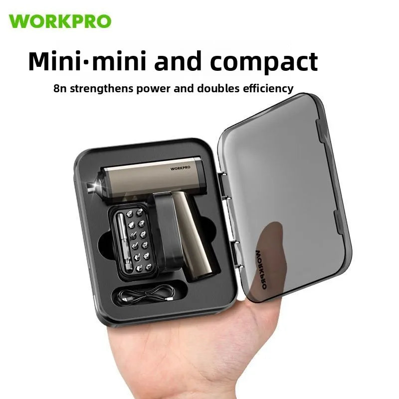 Compact Cordless Electric Screwdriver Forward And Reverse
