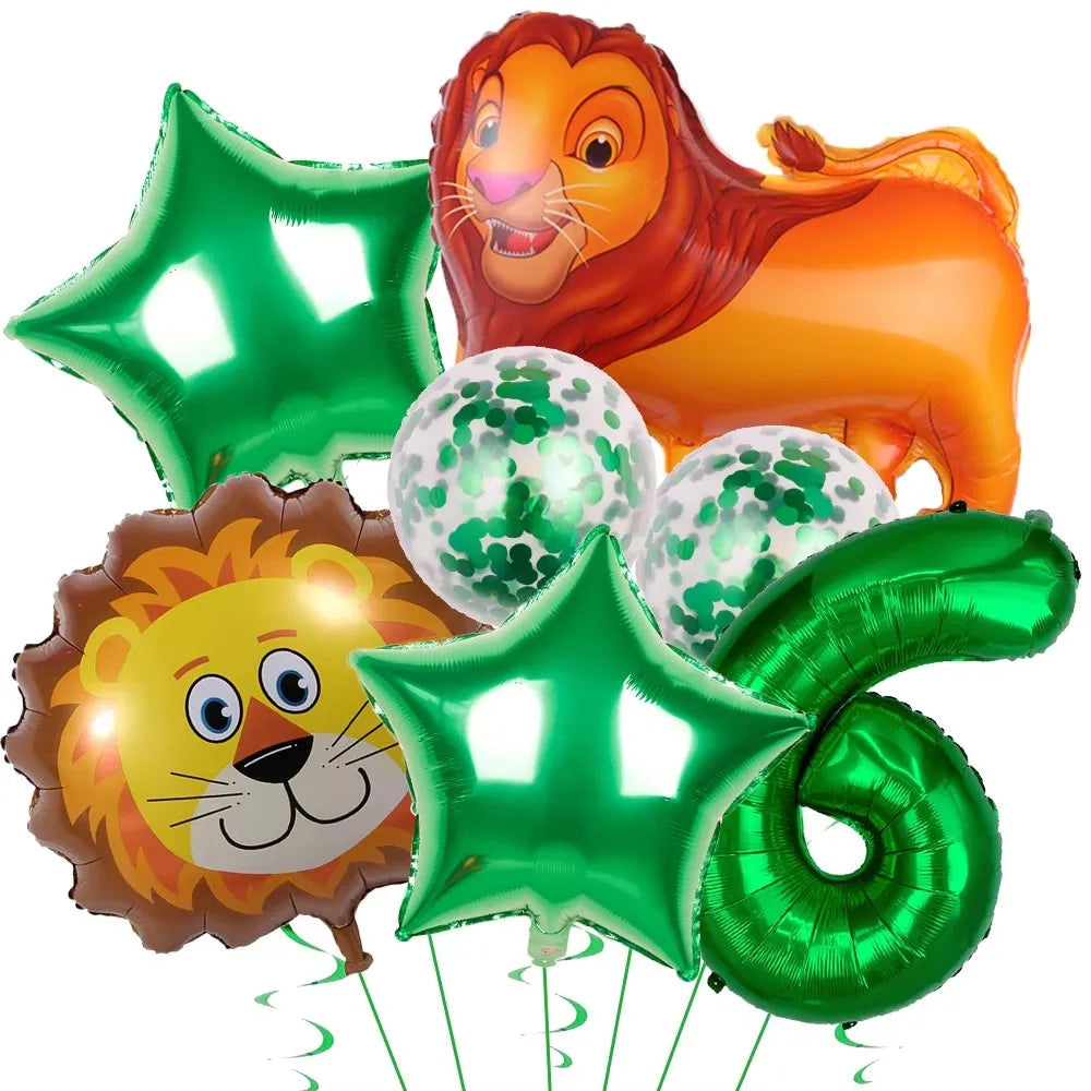 Lion King Simba Birthday Party Disposable Tableware and Decor Set