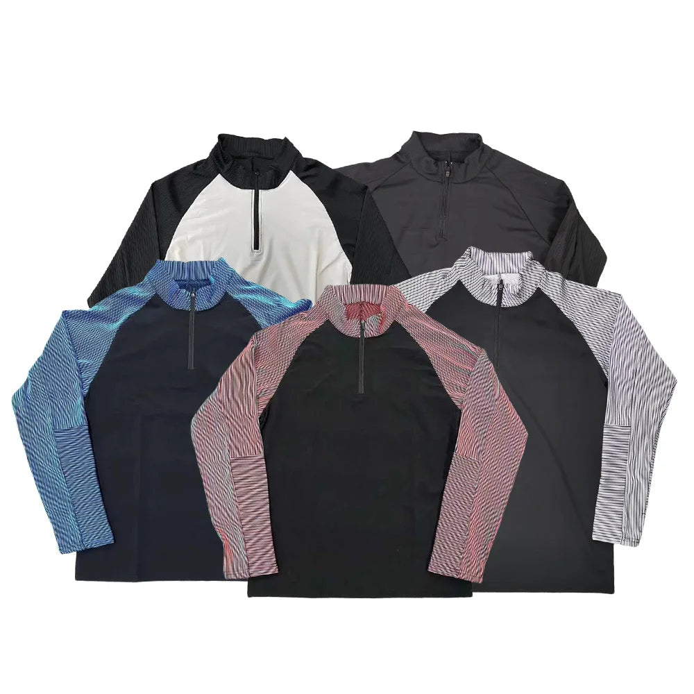 FIVQC Men Running Fitness Training Sweatshirt Jacket