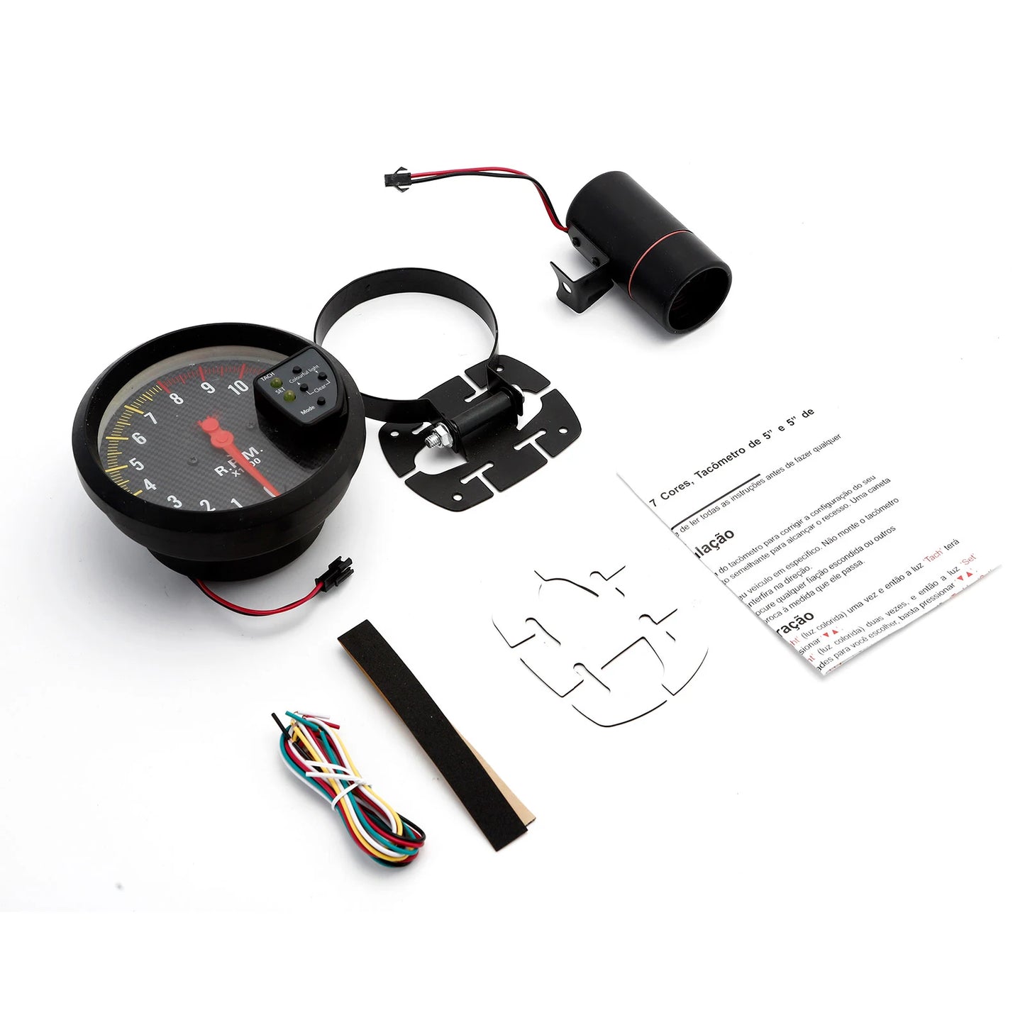 High Performance LED Digital Tachometer for Racing Cars