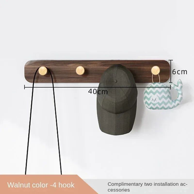 Oeny Multifunctional Coat Rack With Wall Hooks And Shelving