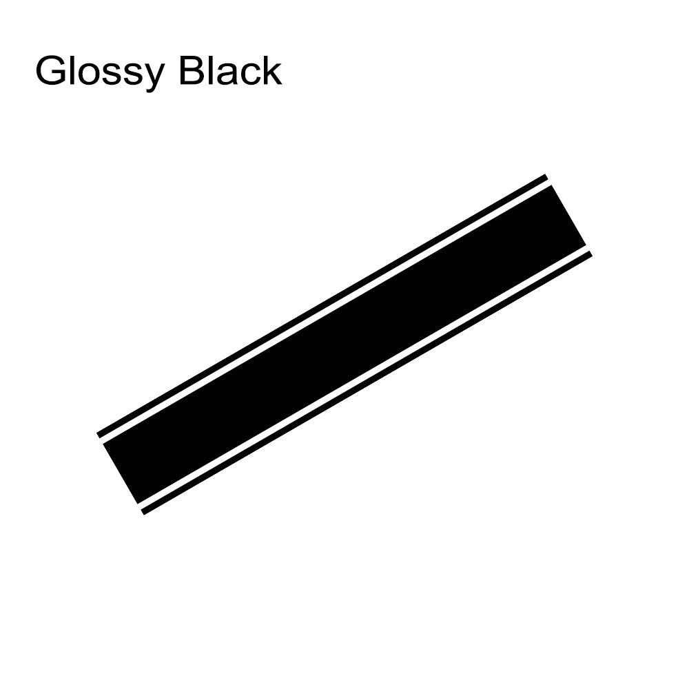 Various Sizes Universal Car Hood Cover Side Stickers Vinyl Film Decoration Decals for Auto Tuning Accessories