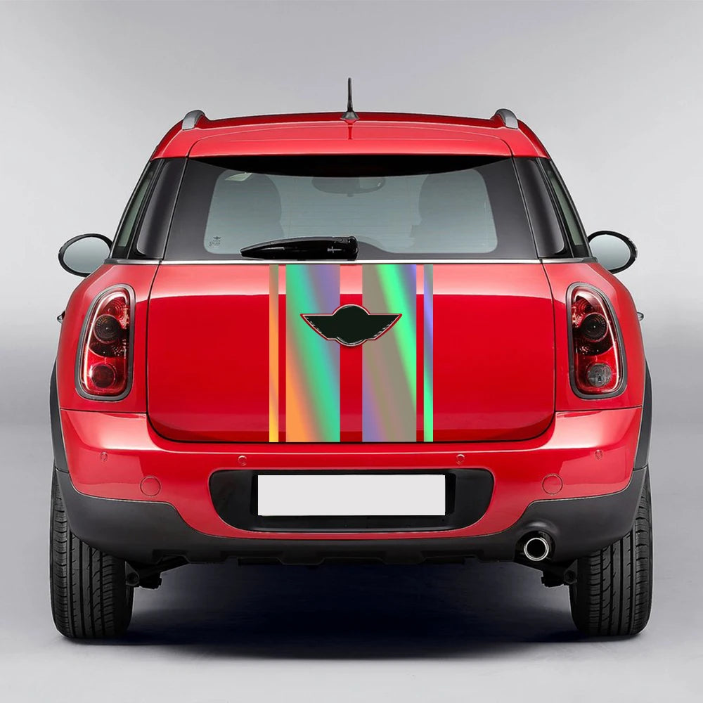 Car Trunk Sticker For Mini Cooper R60 Countryman Rear Back Door Decoration DIY Decal Trim Auto Graphics Tuning Accessories