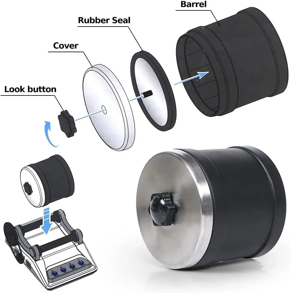 Rock Tumbler Kit for Creative Fun and Polishing Adventure
