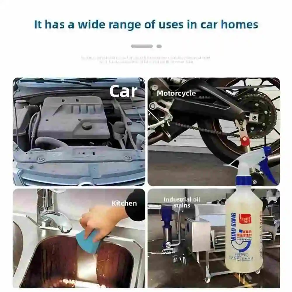 Powerful Engine Oil Removal Cleaner for Car Engine Care