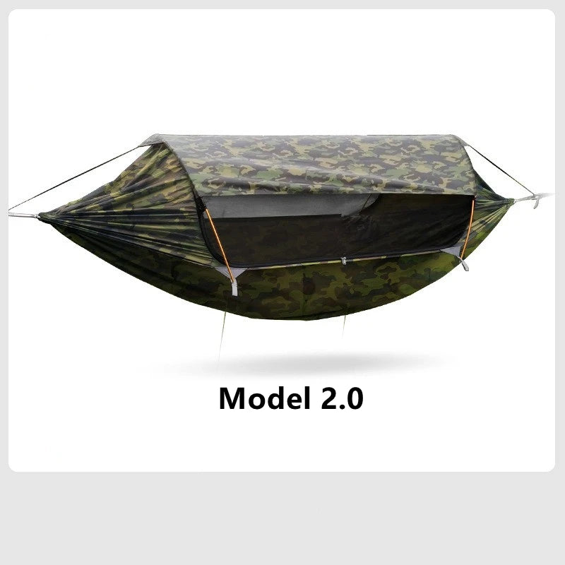 Traveler Two Person Hammock With Mosquito Net Sunshade