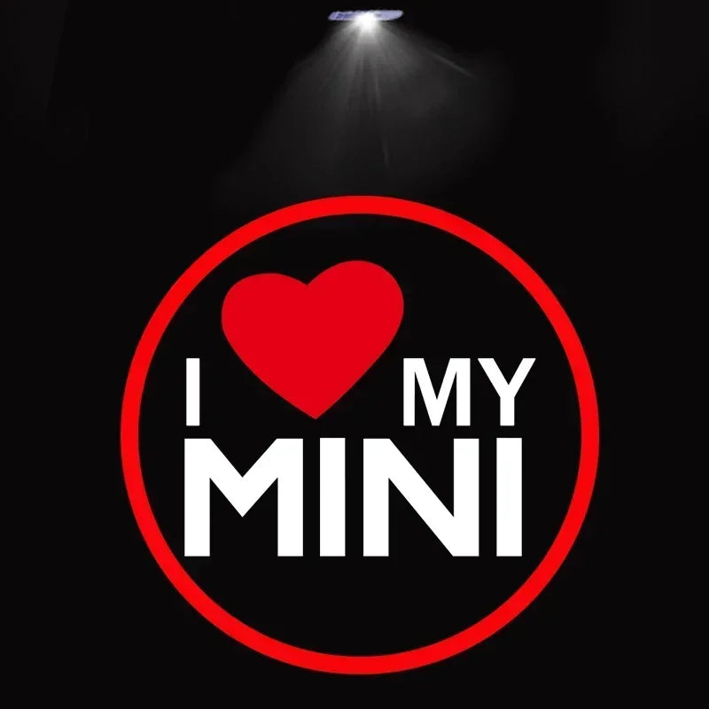 BMW Car LED Door Light Logo Projector For Mini Cooper