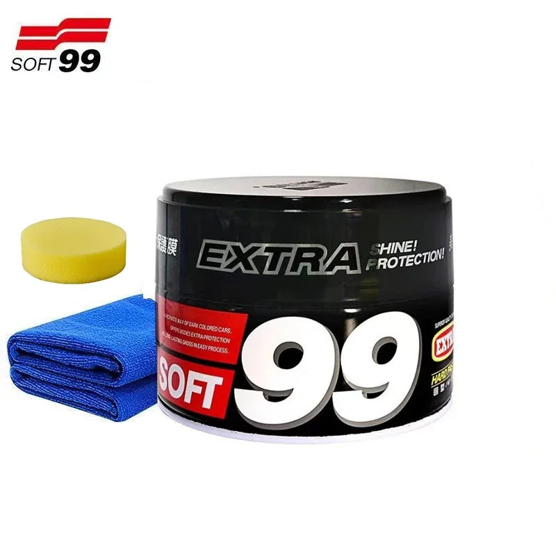 SOFT99 Japan Car Solid Wax Multifunctional Polishing Scratch Wax Decontamination Anti Oxidation Polishing Wax Car Paint Care
