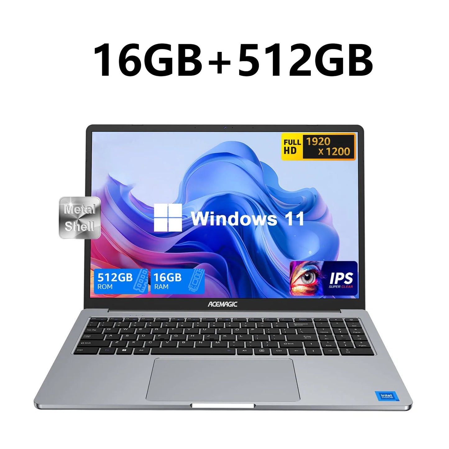 ACEMAGIC Ultra Slim Gaming Notebook with 16GB RAM and SSD