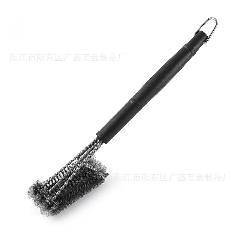 Stainless Steel Barbecue Grill Brush for Effortless Cleaning