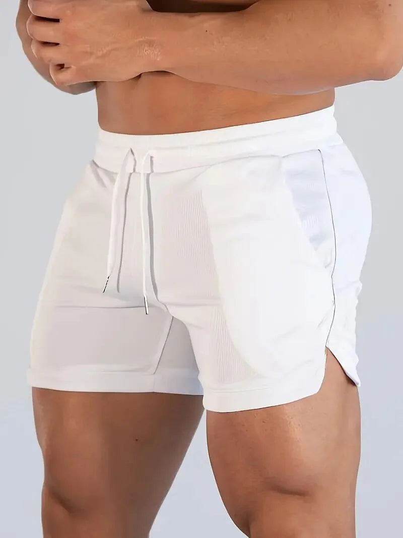 Jiangxi Men Athletic Running Gym Shorts Polyester Active