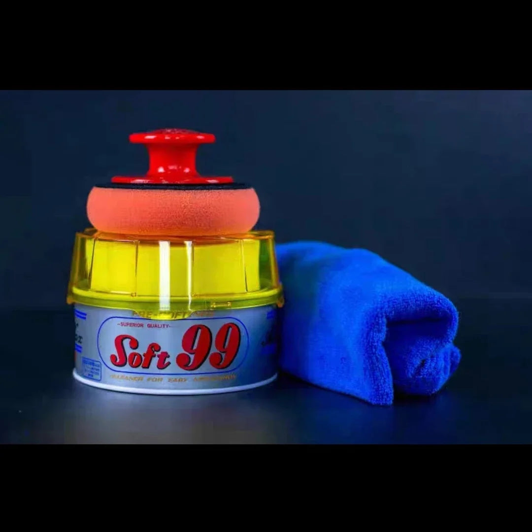 SOFT99 Japan Car Solid Wax Multifunctional Polishing Scratch Wax Decontamination Anti Oxidation Polishing Wax Car Paint Care