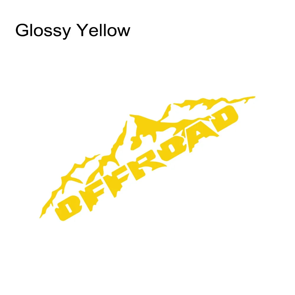 Car Off Road Sticker Vinyl Graphics Decal for Ford F150 Dodge Toyota Hilux Maxus Isuzu Dmax GWM Cannon Mitsubishi