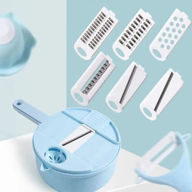 Multi-Function Vegetable Chopper and Grater for Effortless Meal Prep