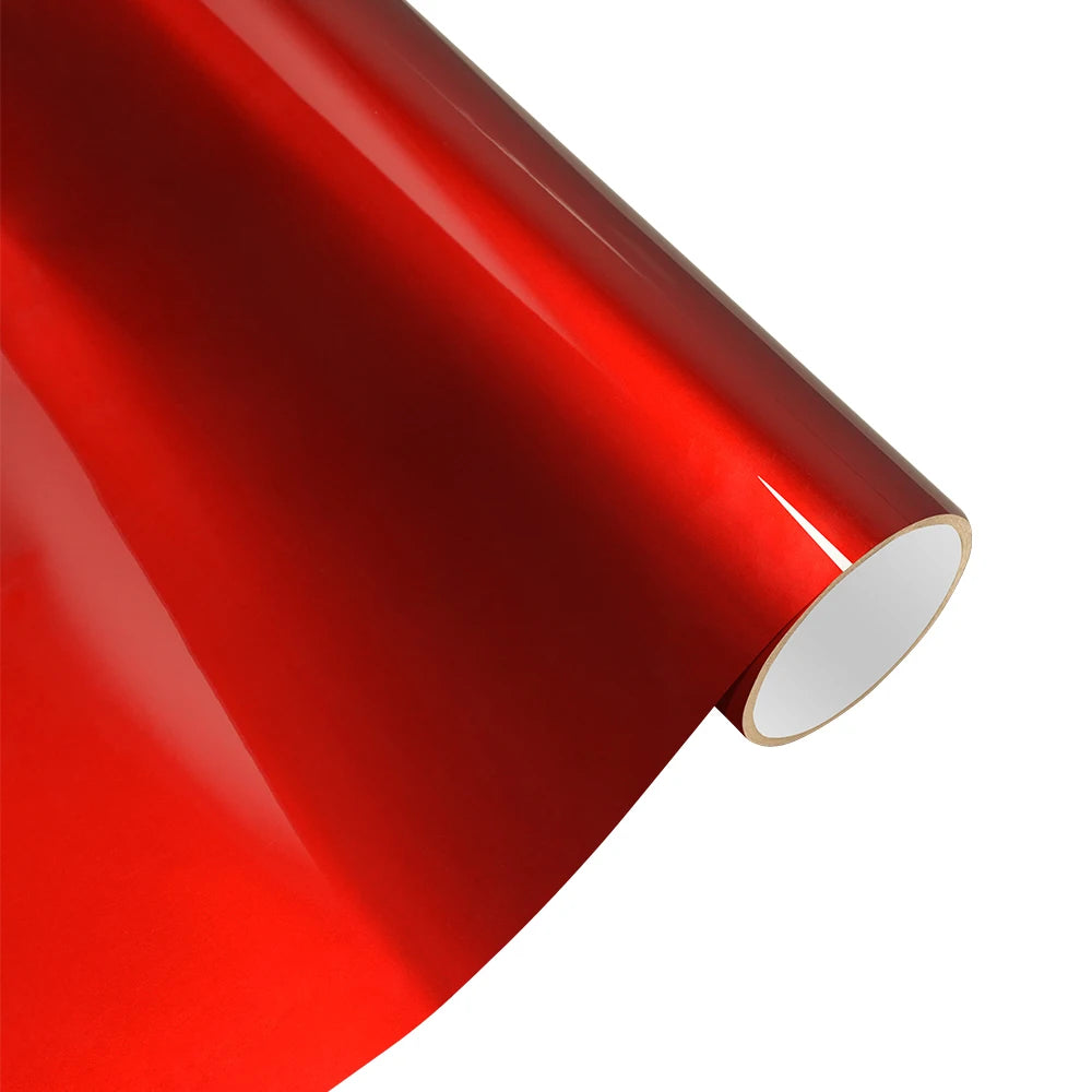 Car Sticker Liquid Metal Ruby Red Color Change Vinyl Film Bubble Free Auto Wrap Self Adhesive Decals