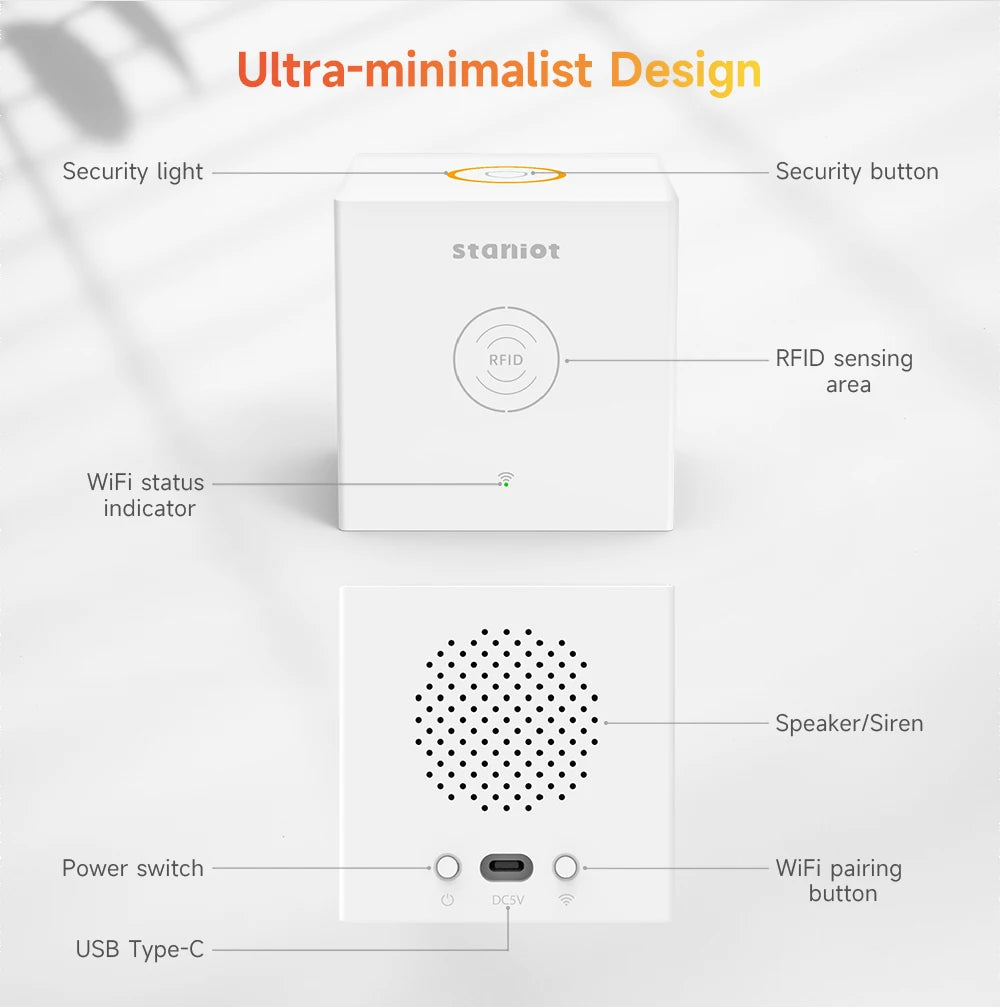 Tuya Smart Wireless Home Security Alarm System with Siren