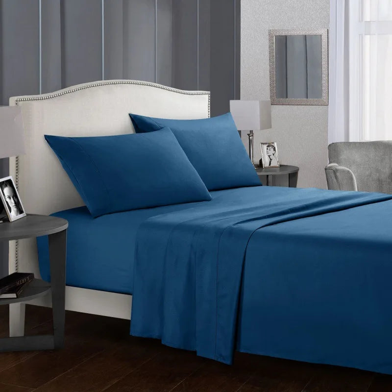 Solid Bed Linen Set for Comfortable Sleep Experience